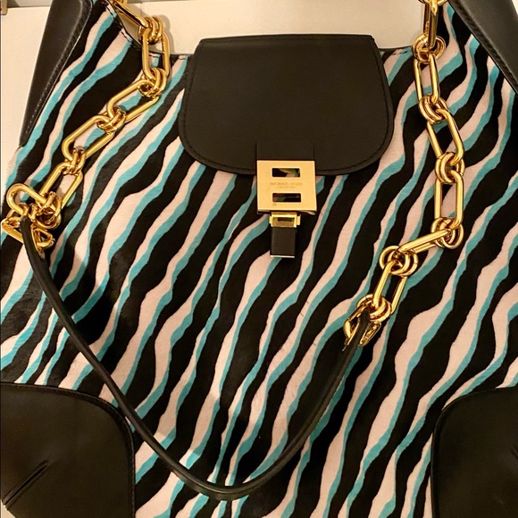 Michael Kors Collection Zebra suede tote - Picture 3 of 4